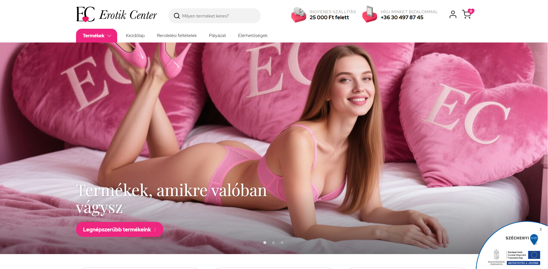 Erotik Center képernyőfotó
