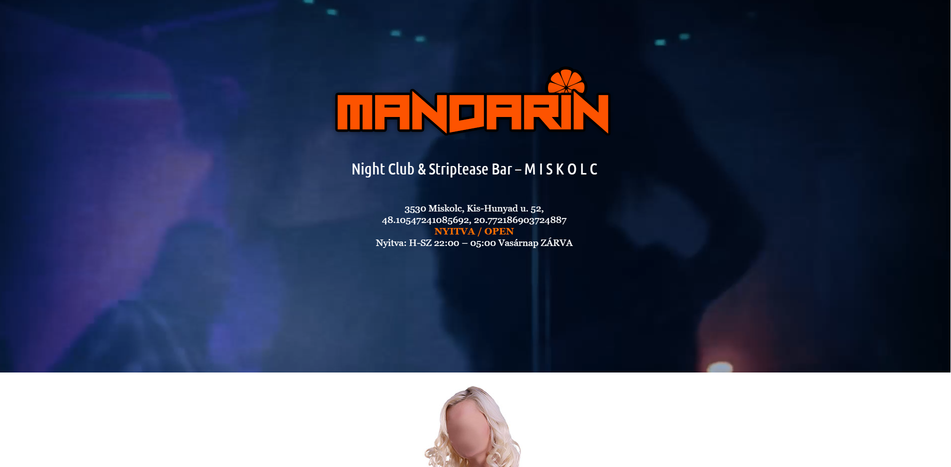 Mandarin Night Club képernyőfotó