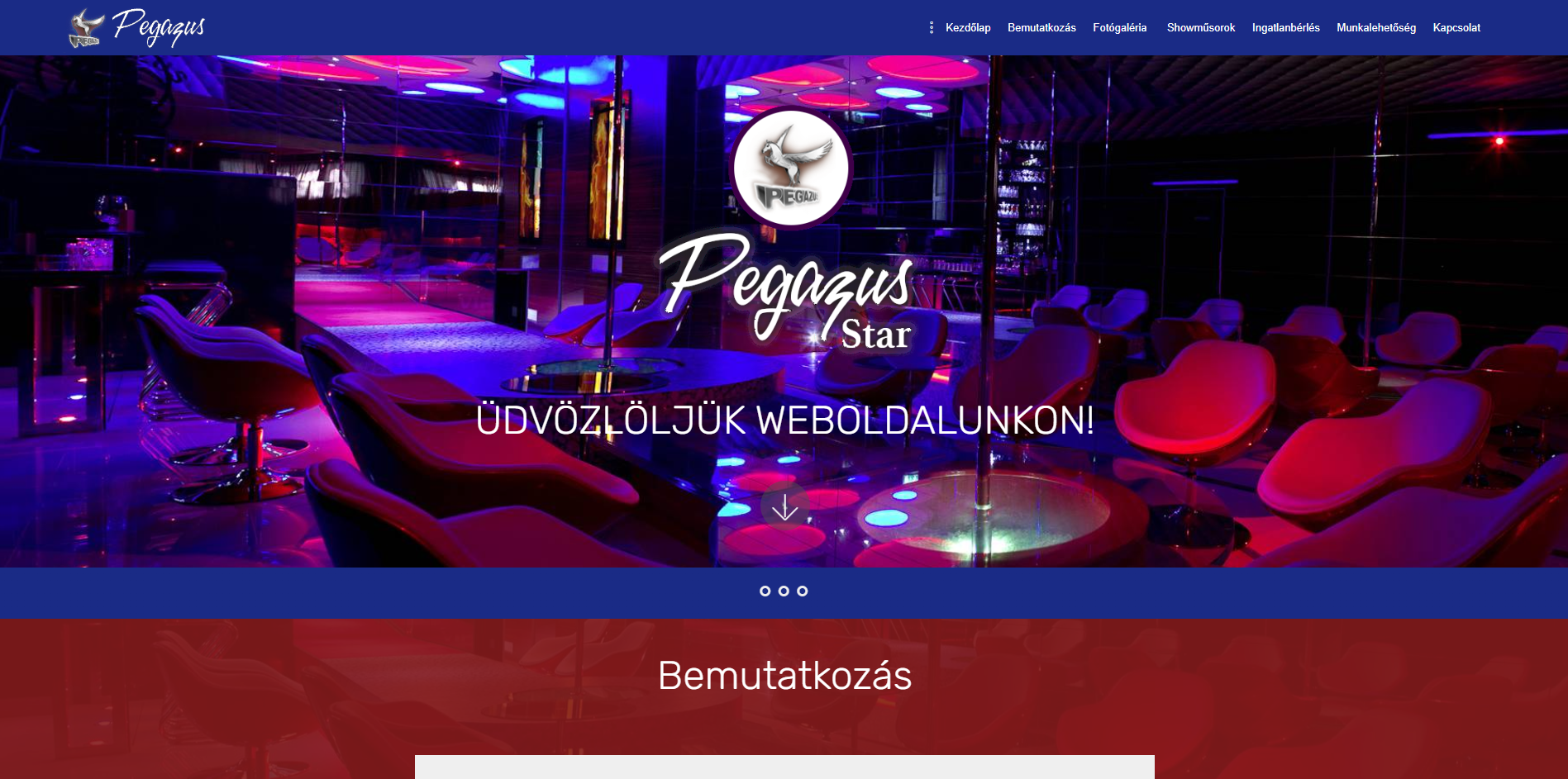 Pegazus Lap Dance Bar képernyőfotó