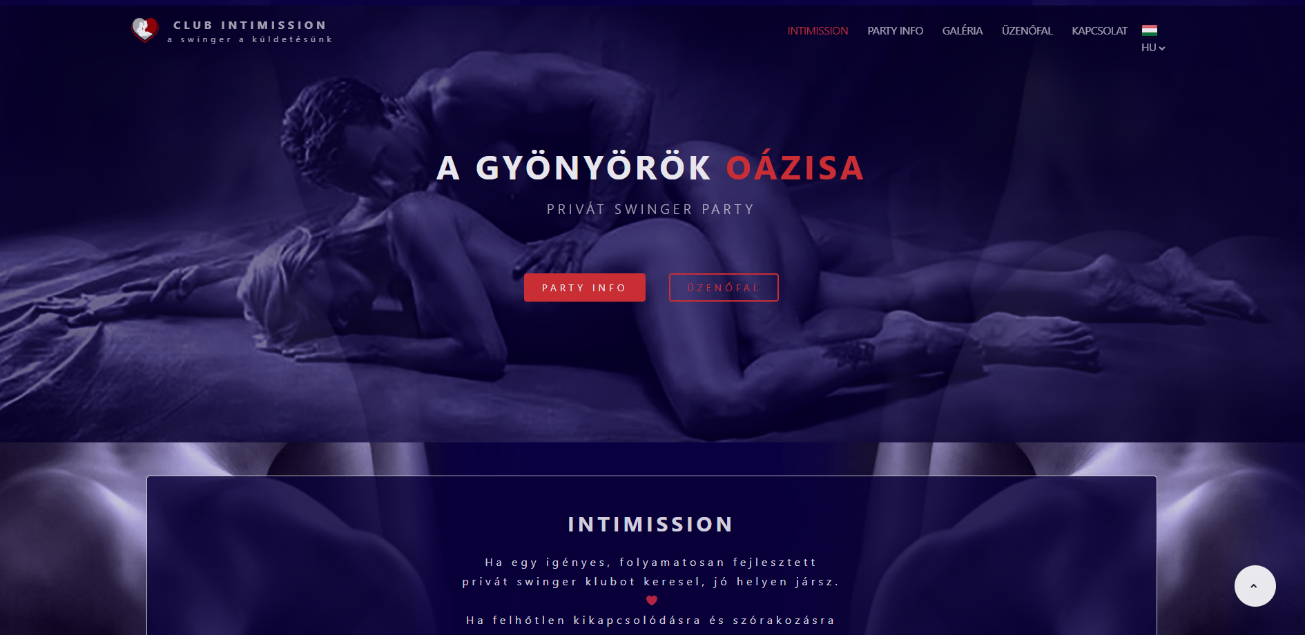Swinger Club Intimission (Mohács) képernyőfotó