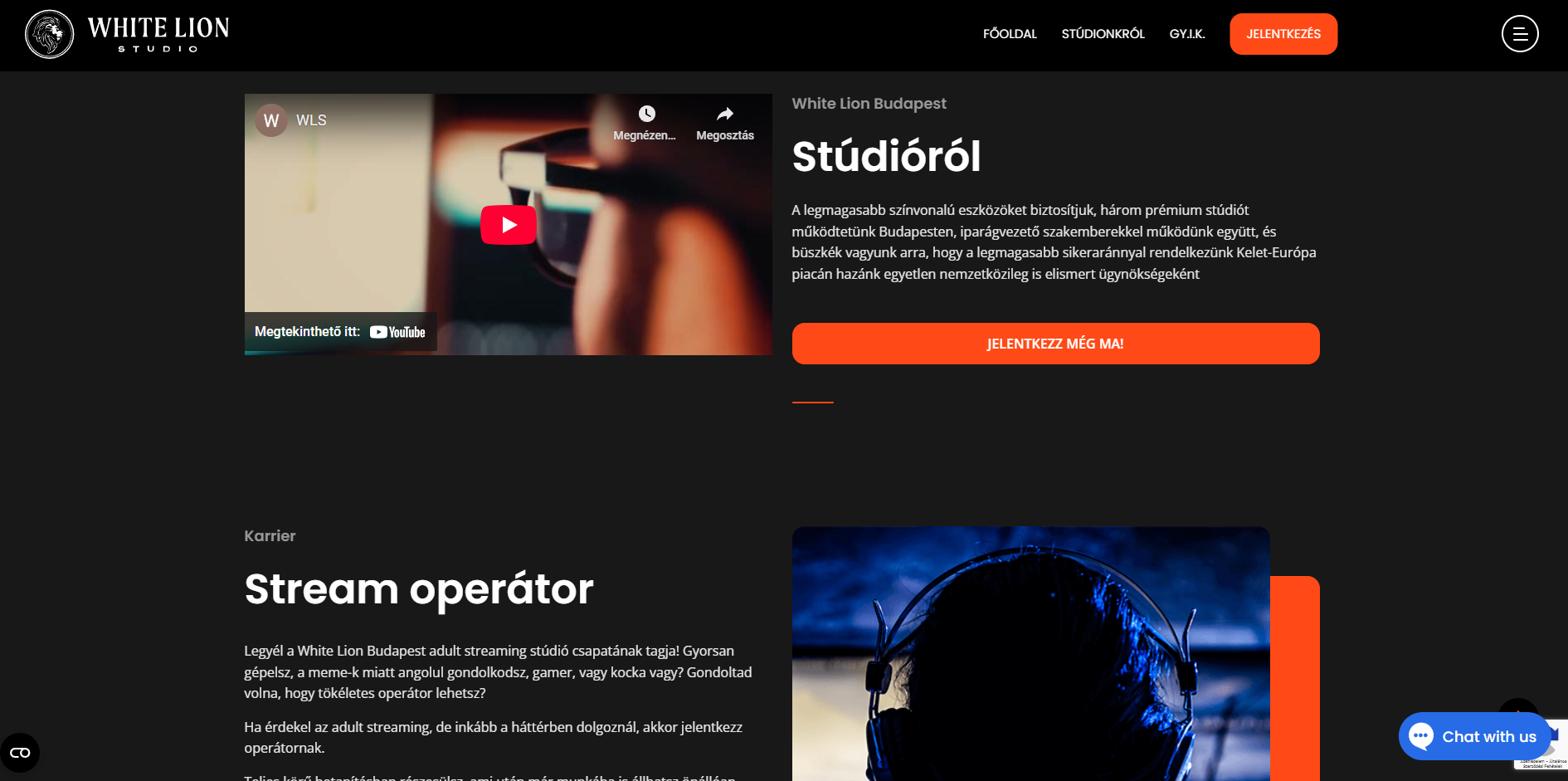 White Lion Studio képernyőfotó