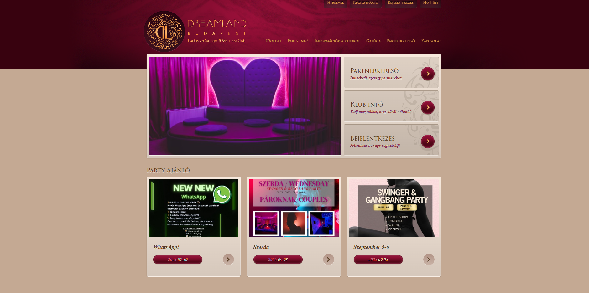 Swinger Dreamland képernyőfotó