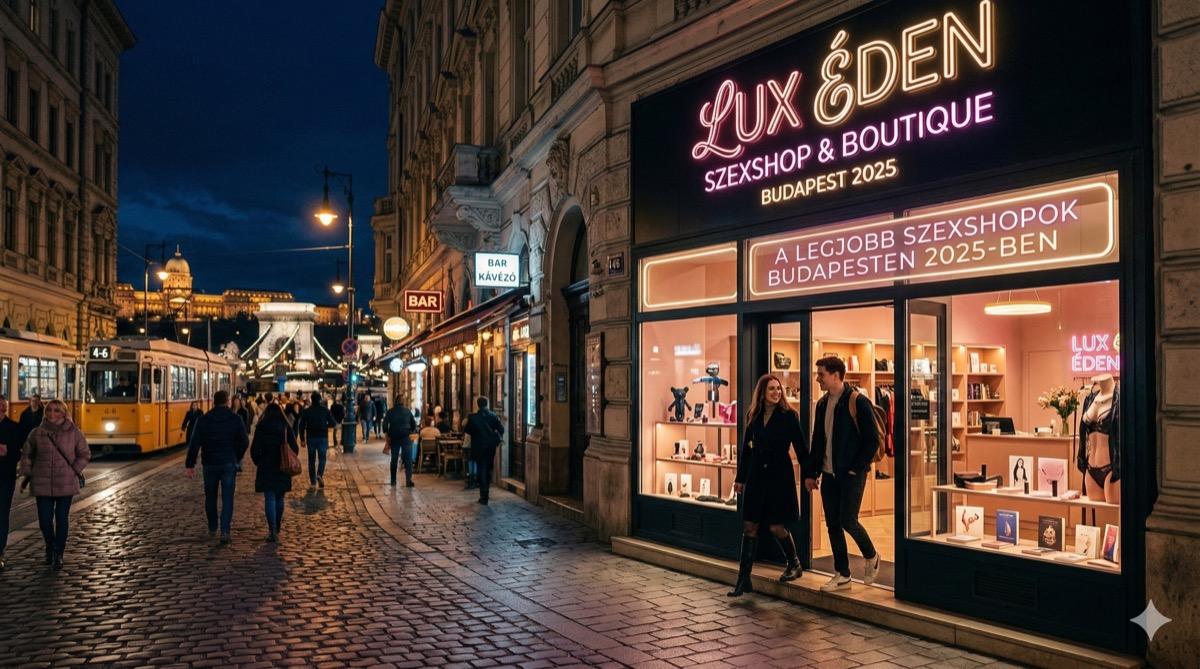 A legjobb szexshopok Budapesten 2025-ben
