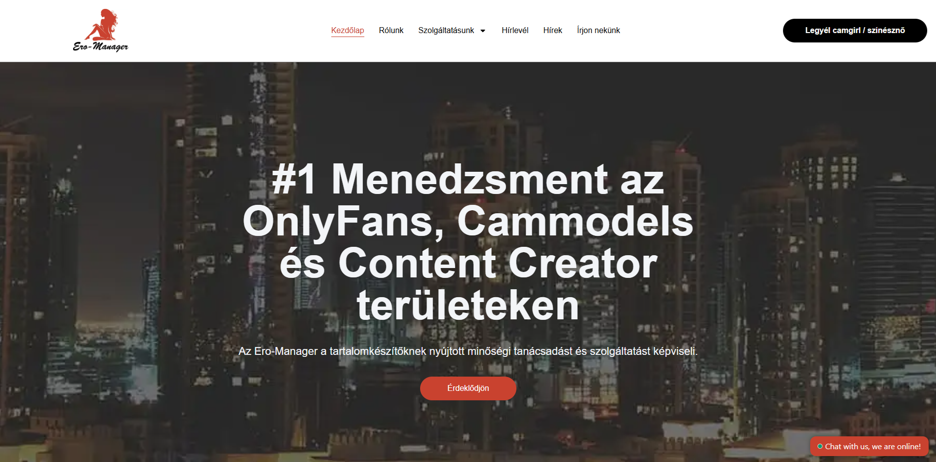 Ero-Manager képernyőfotó