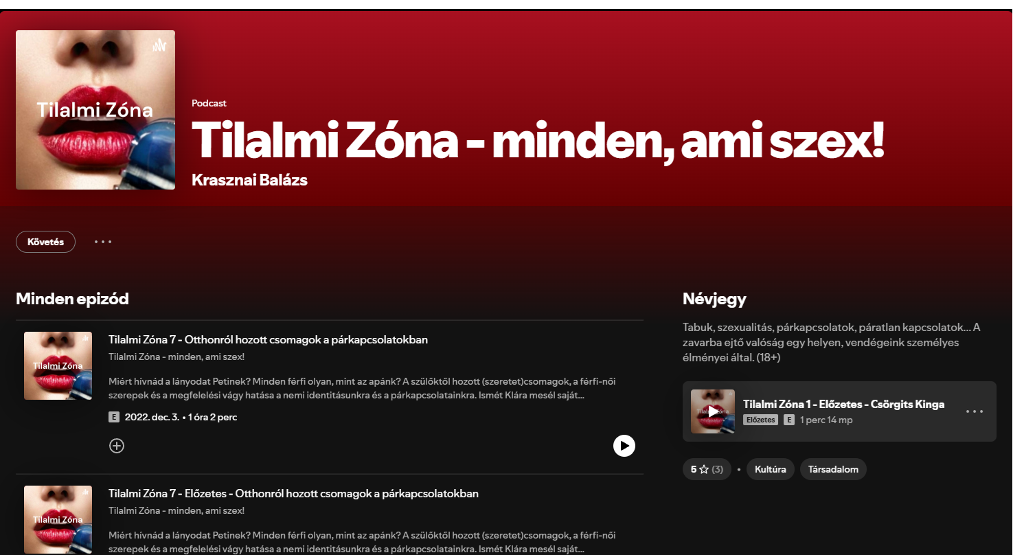 Tilalmi Zóna – minden, ami szex! képernyőfotó