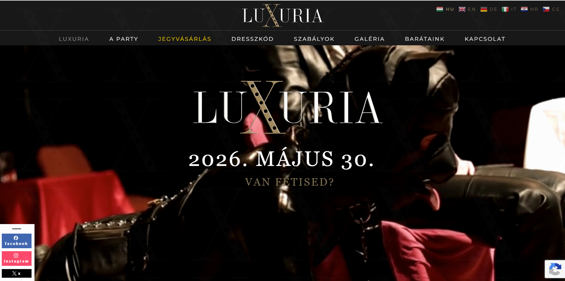Luxuria Party képernyőfotó