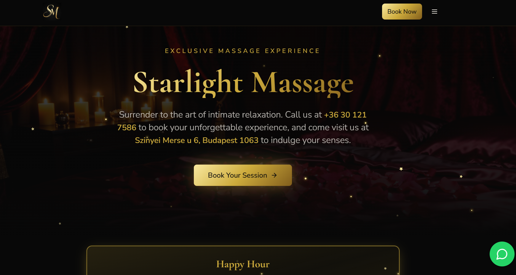 Starlight Massage képernyőfotó