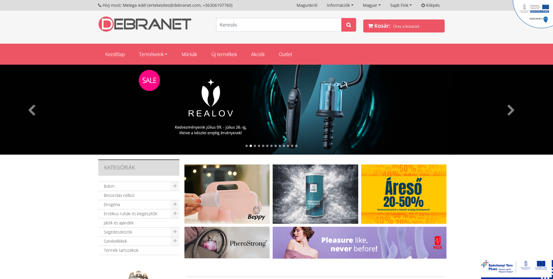 Debranet.com képernyőfotó