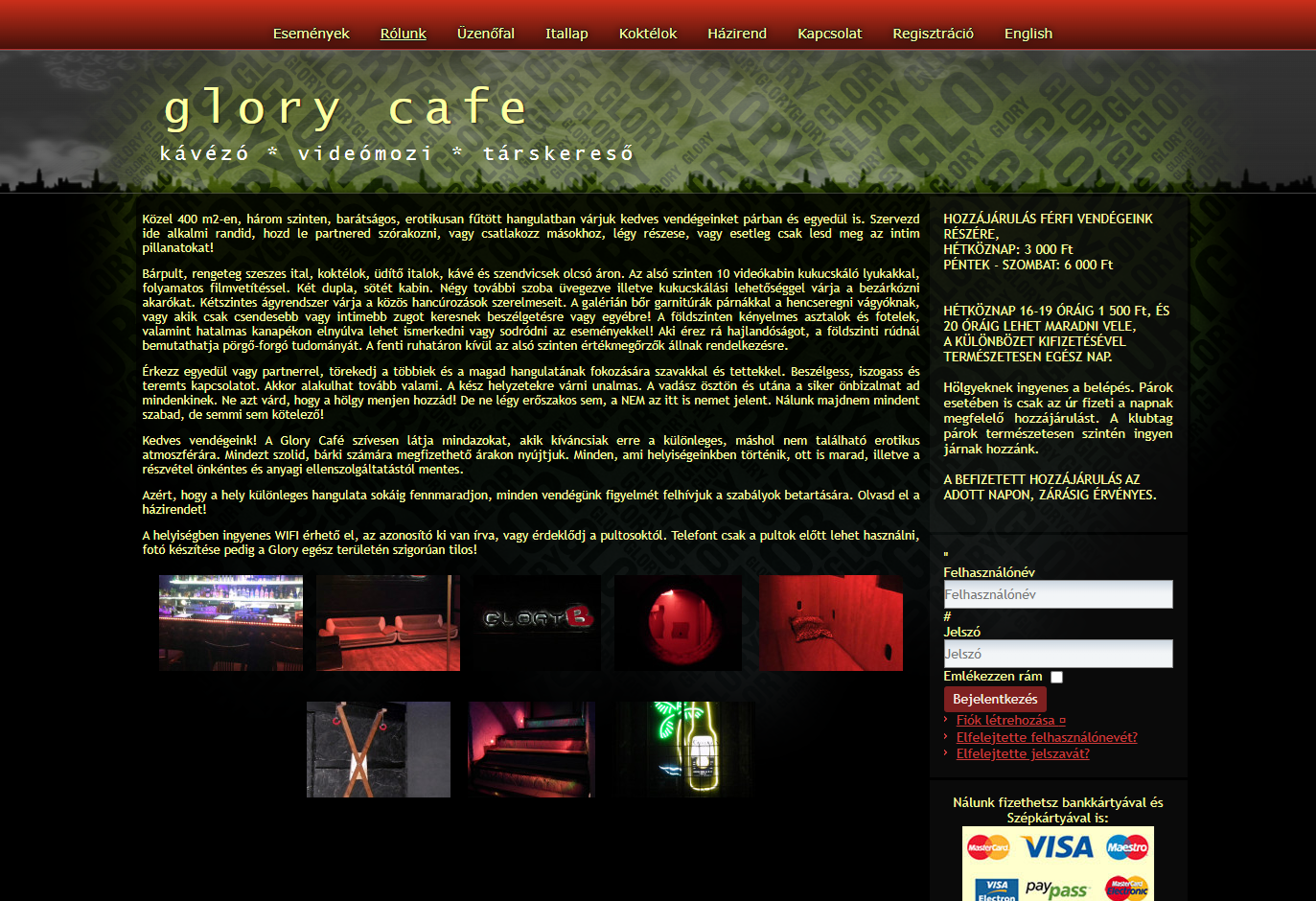 Glory Cafe képernyőfotó
