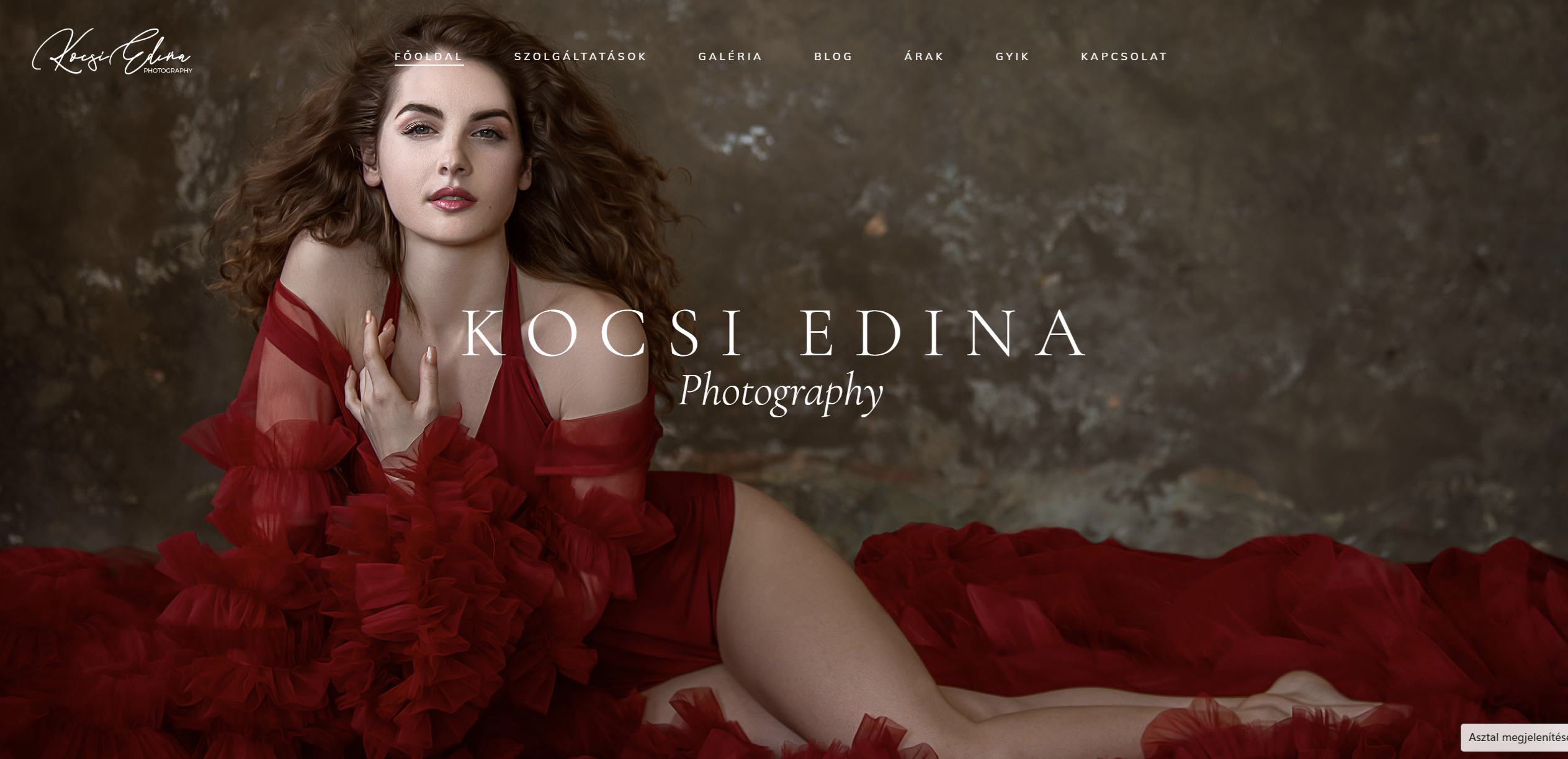 Edina Kocsi Photography képernyőfotó