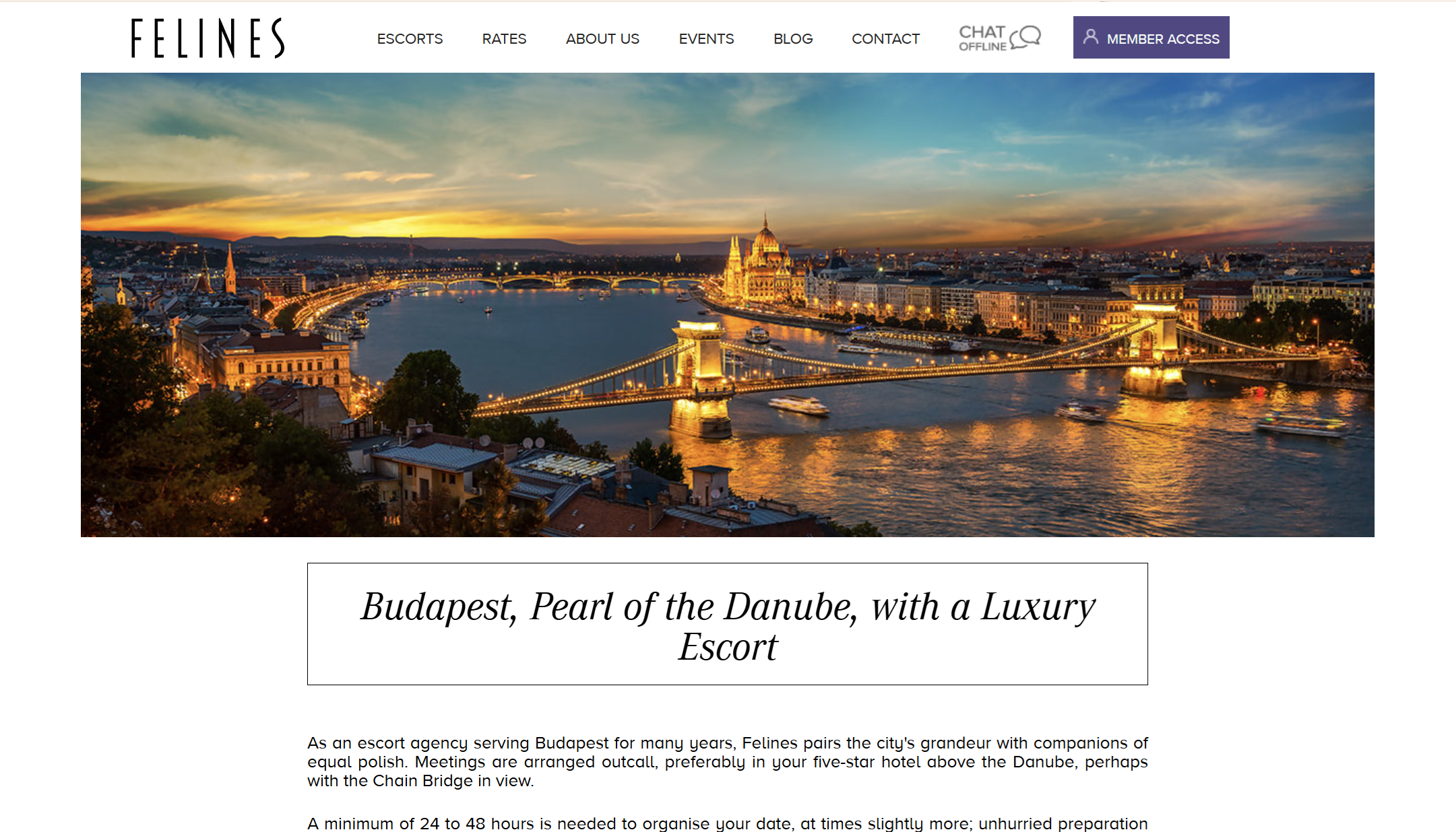 Felines Escort képernyőfotó