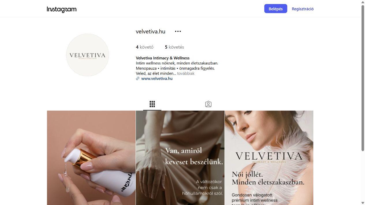 Velvetiva Intimacy és Wellness - @velvetiva.hu képernyőfotó