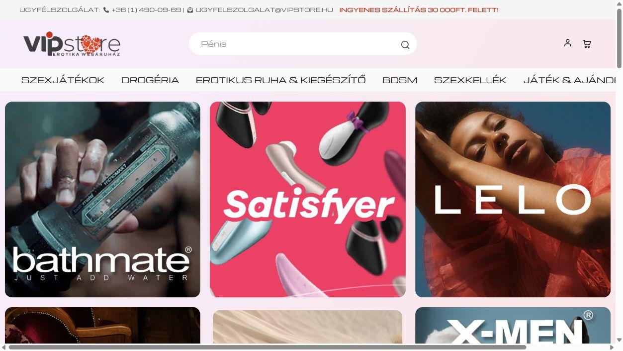 ViPstore - @vipstorehu képernyőfotó