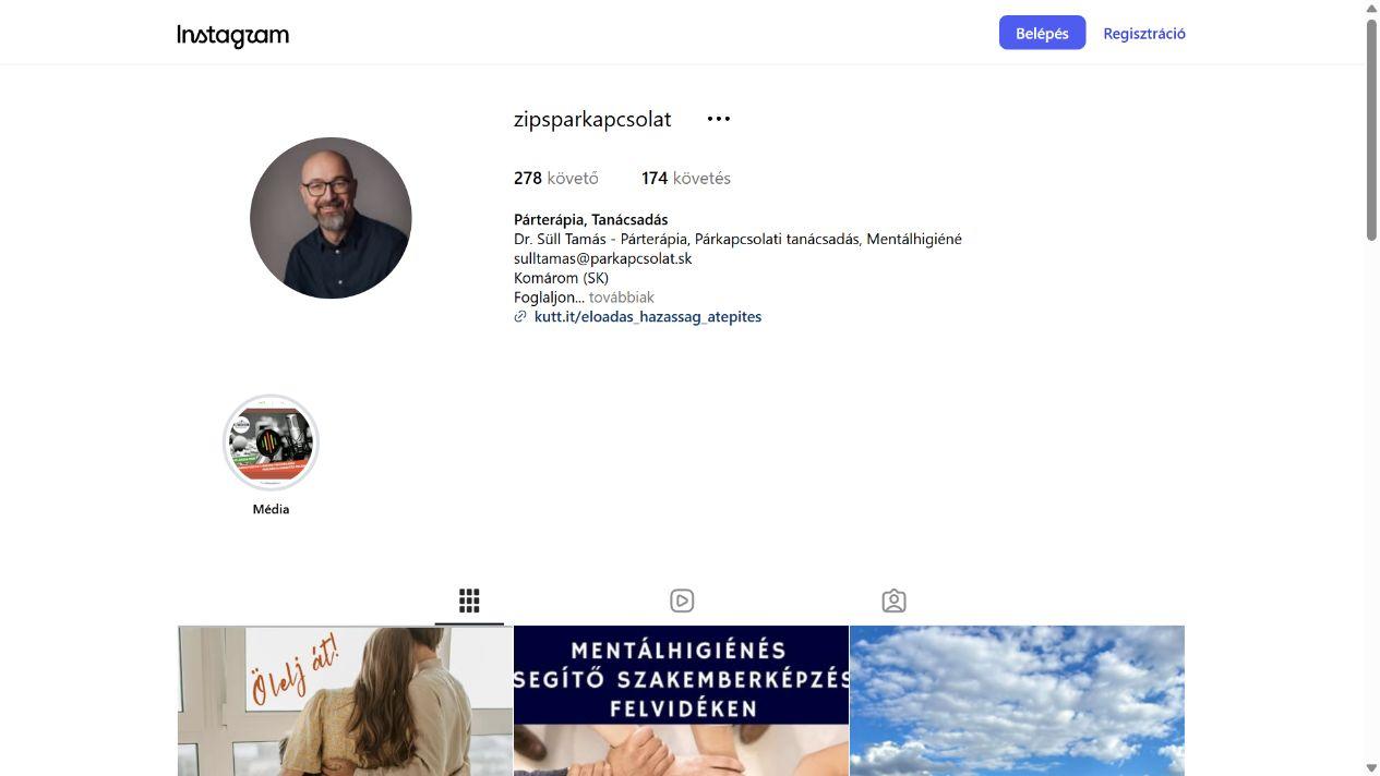 Süll Tamás – ZIPS Párkapcsolat - @zipsparkapcsolat képernyőfotó