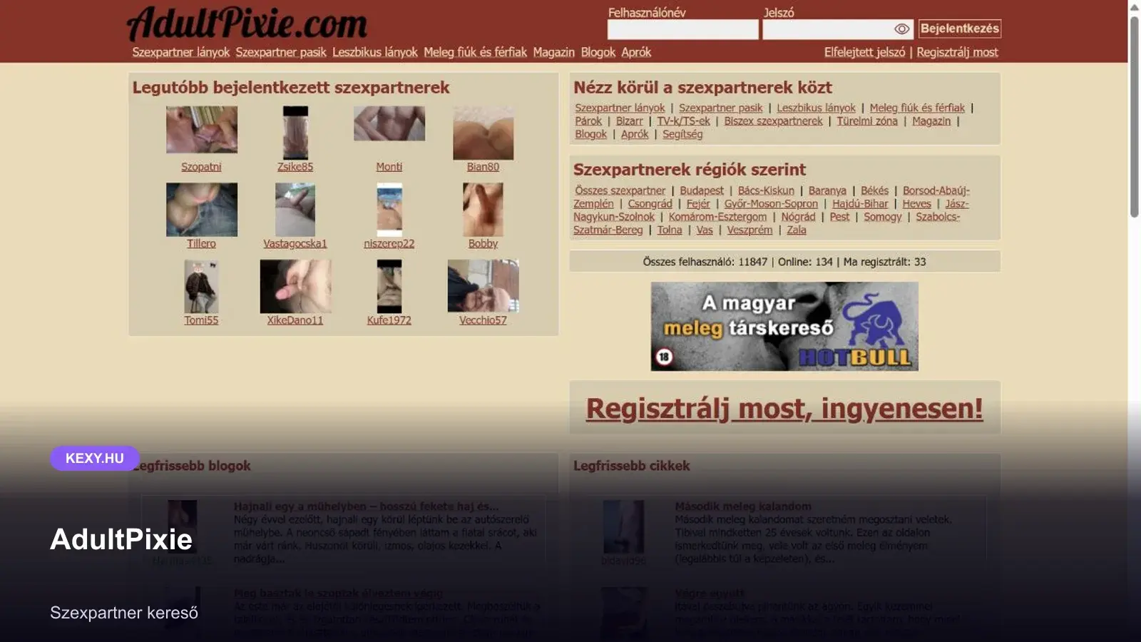AdultPixie képernyőfotó