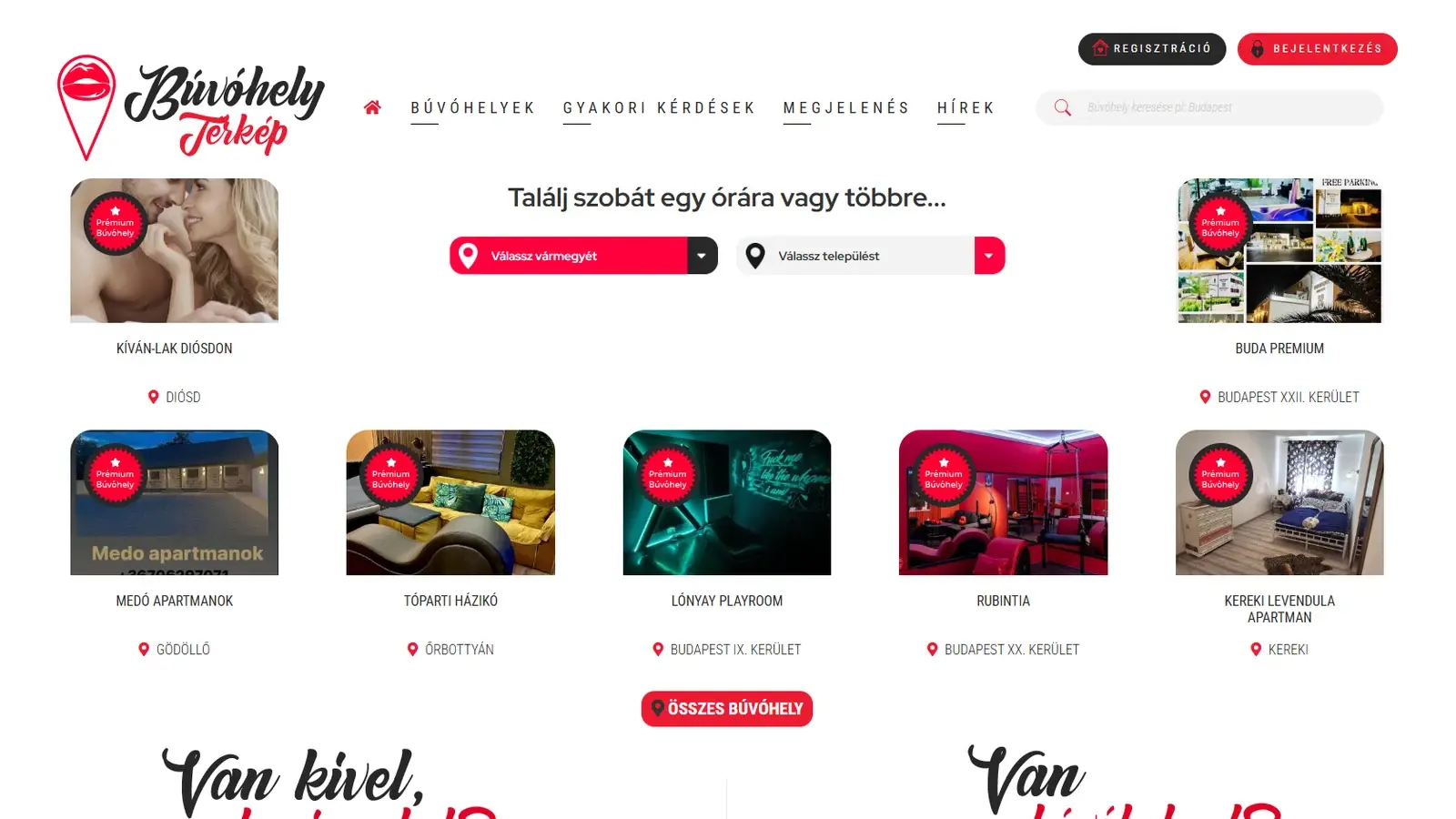 Búvóhely Térkép képernyőfotó