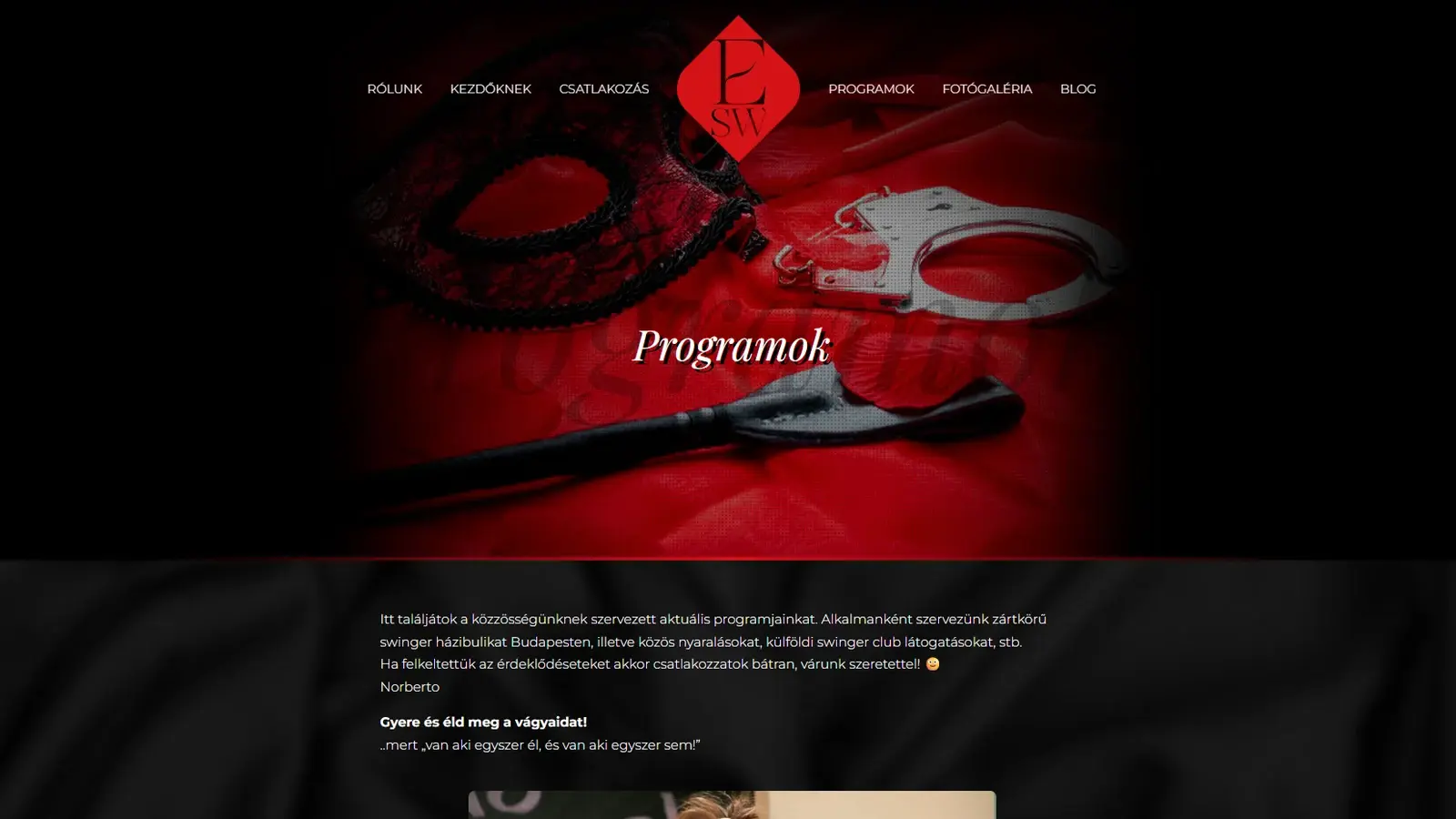 ExclusiveSwinger képernyőfotó
