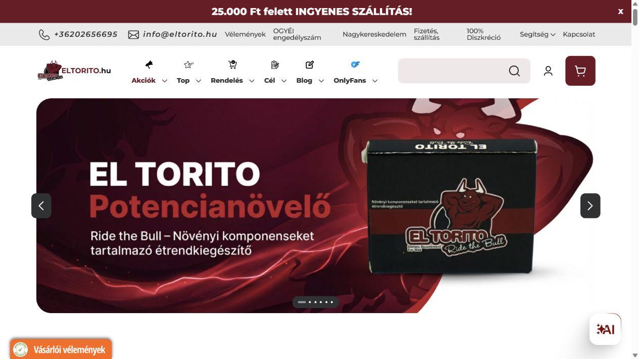El Torito képernyőfotó