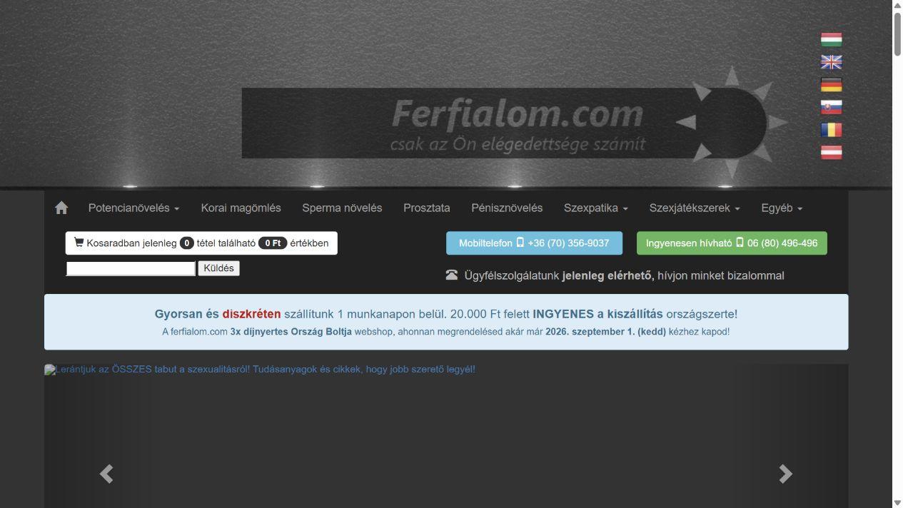 FérfiÁlom képernyőfotó