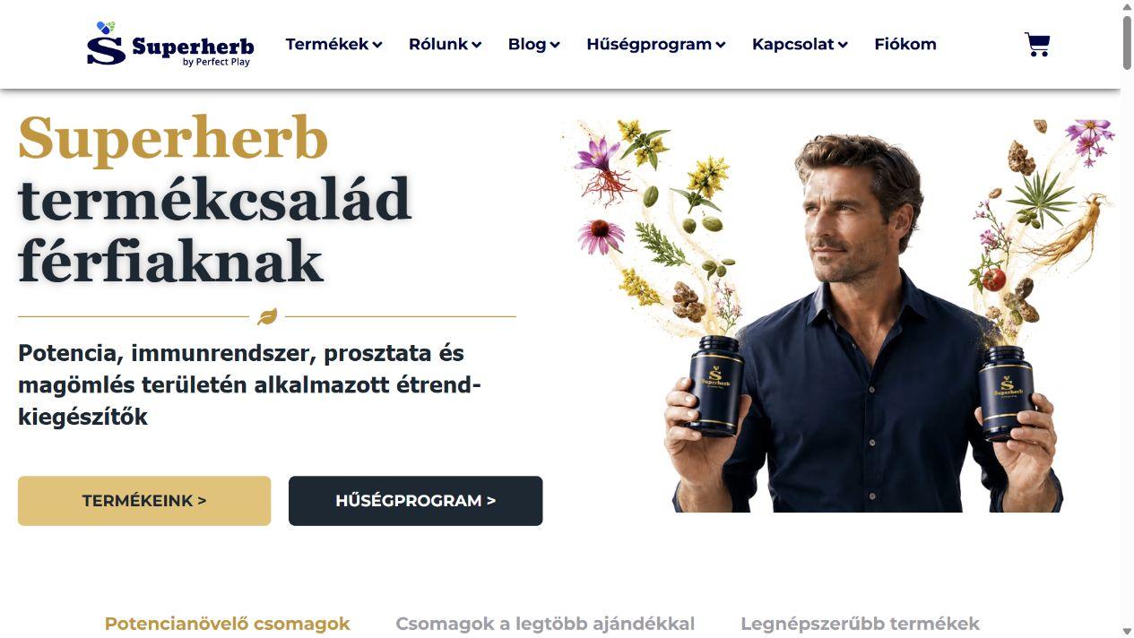 SuperHerb képernyőfotó