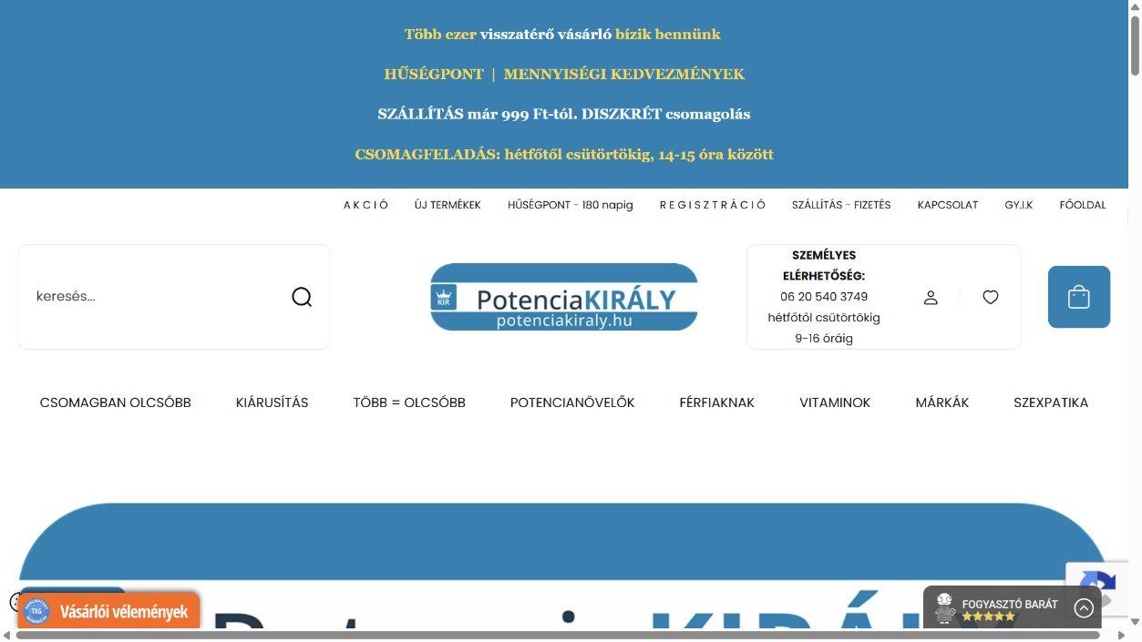 PotenciaKirály képernyőfotó
