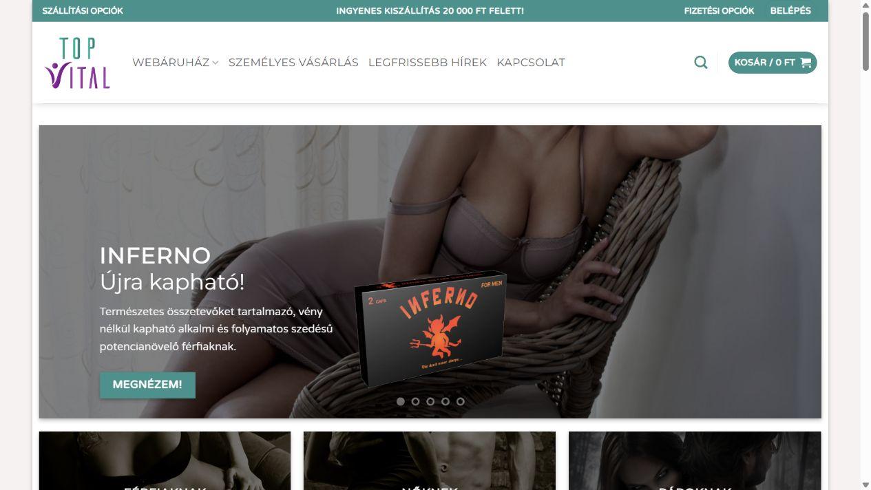 TopVital képernyőfotó