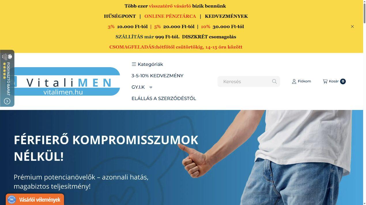 VitaliMen képernyőfotó