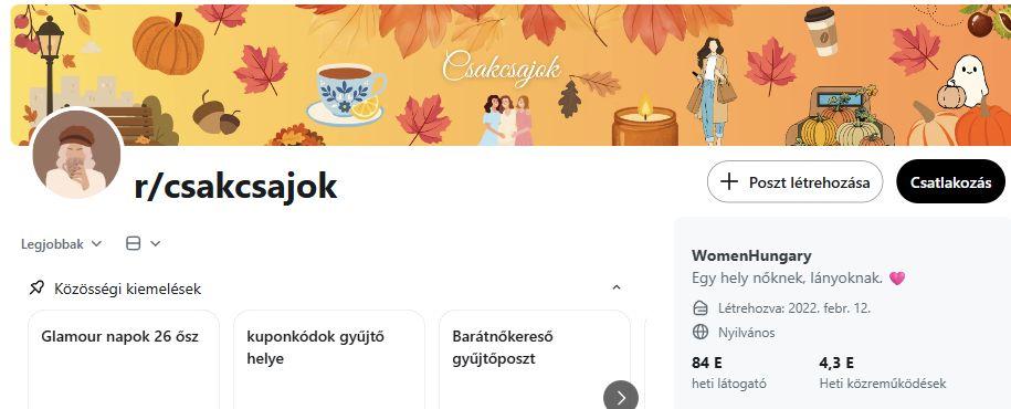 r/csakcsajok képernyőfotó