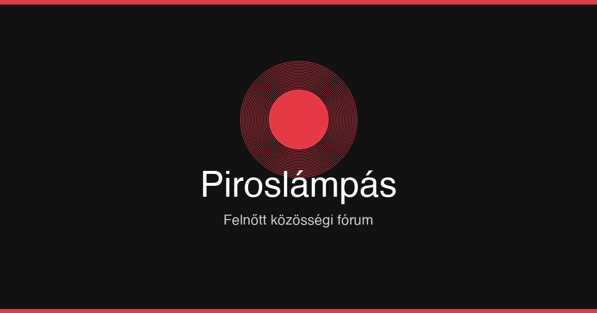 Piroslámpás képernyőfotó